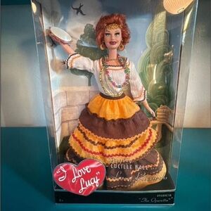 I Love Lucy Episode 38 "The Operetta " Mattel Barbie Collector Doll